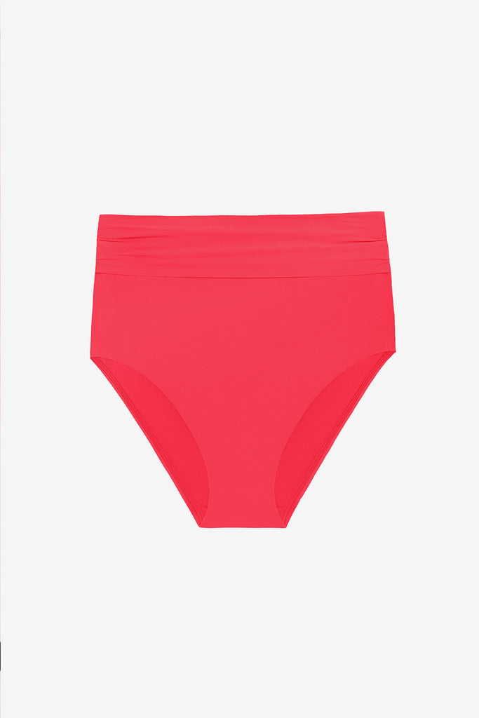 Orange-pink swim bottoms